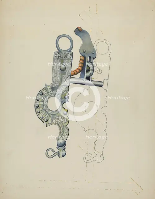 Bit, c. 1936. Creator: Eva Fox.