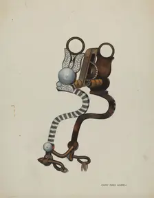 Bit, c. 1936. Creator: Eva Fox