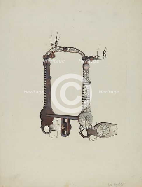 Bit, c. 1936. Creator: William Herbert.