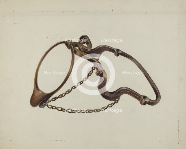 Bit, c. 1937. Creator: Gerald Transpota.