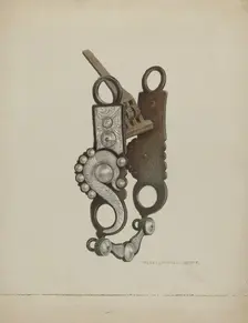 Bit, c. 1938. Creator: Rose Campbell-Gerke