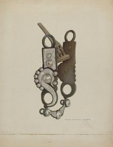 Bit, c. 1938. Creator: Rose Campbell-Gerke