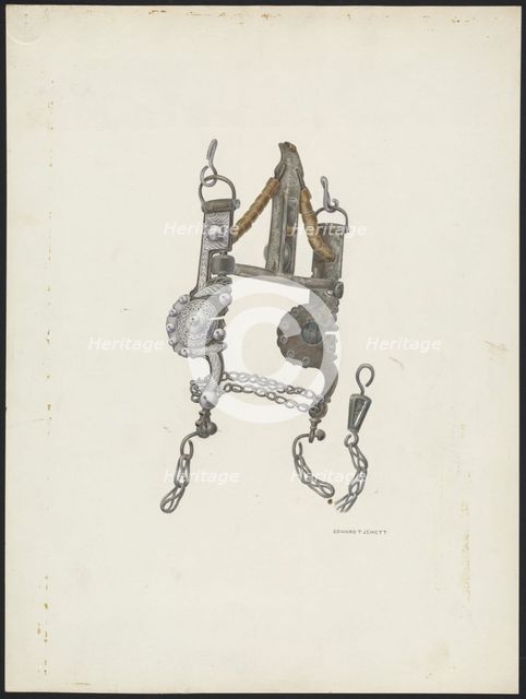 Bit, c. 1939. Creator: Edward Jewett.