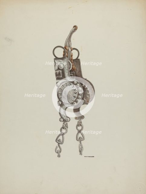 Bit, c. 1939. Creator: Randolph F Miller.