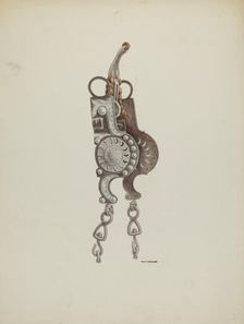 Bit, c. 1939. Creator: Randolph F Miller