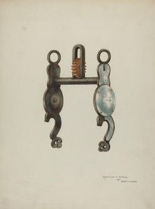 Bit, c. 1939. Creator: Raymond E. Noble