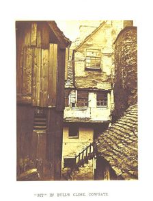 "Bit" in Bull's Close, Cowgate, 1878. Creator: Archibald Burns