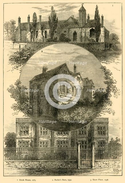 'Bits of Old Hackney', c1876. Creator: Unknown.