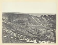Bitter Creek Valley, Near Green River, 1868/69. Creator: Andrew Joseph Russell