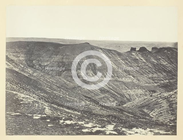 Bitter Creek Valley, Near Green River, 1868/69. Creator: Andrew Joseph Russell.