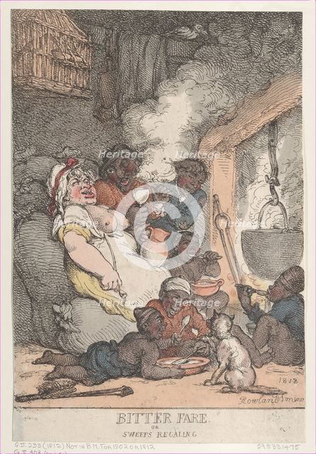 Bitter Fare or Sweeps Regaling, 1812., 1812. Creator: Thomas Rowlandson.