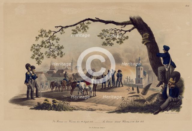 Bivouac at Vyazma, August 29, 1812.