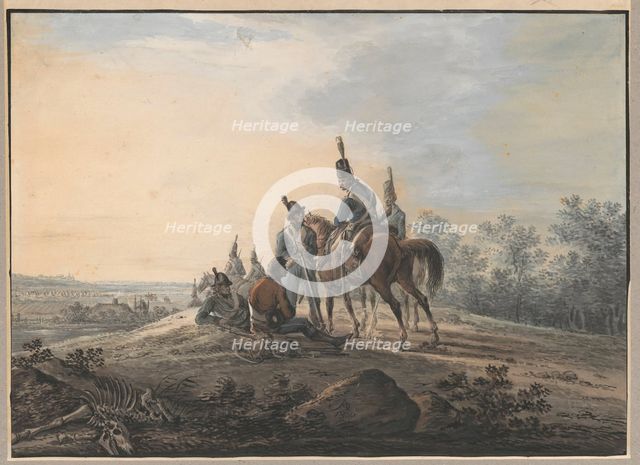 Bivouac of the Polish soldiers of the Kosciuszko Uprising, 1800.