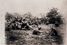 Bivouac of American troops, c1914-c1918
