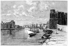 Bizerta, viewed from the Kasbah c1890. Artist: Bertrand