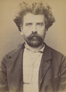 Biais. Fernand, Alphonse. 41 ans, né le 28/6/53 à Laval (Mayenne). Tourneur sur bois. Anar..., 1894. Creator: Alphonse Bertillon
