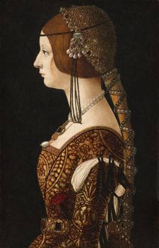 Bianca Maria Sforza, probably 1493. Creator: Ambrogio de Predis