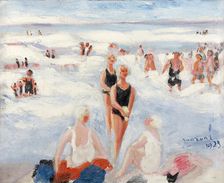 Biarritz, 1923. Creator: Marval; Jacqueline (1866-1932)