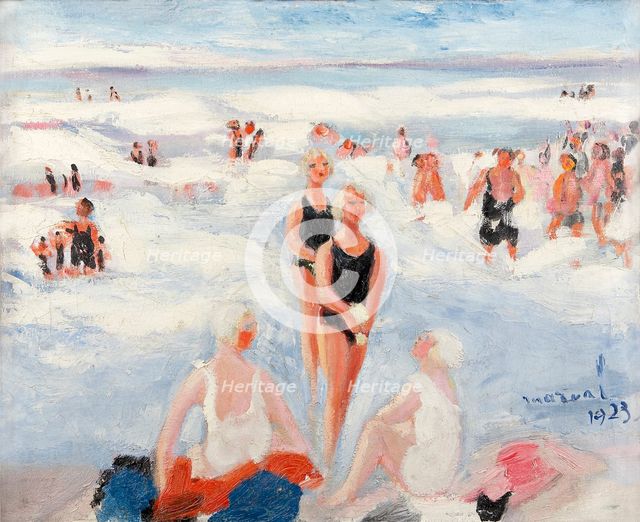 Biarritz, 1923. Creator: Marval; Jacqueline (1866-1932).
