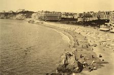 Biarritz - La Grande Plage, c1930. Creator: Unknown