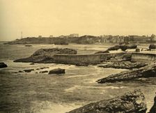 Biarritz - La Digue de la Cafetiere, c1930. Creator: Unknown