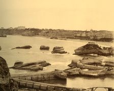 Biarritz - Vue d'Ensemble prise de l'Atalaye, c1930. Creator: Unknown