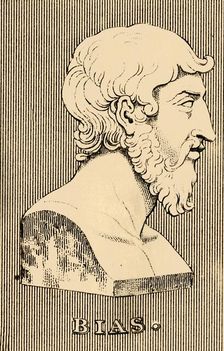 Bias (died 530 BC), 1830. Creator: Unknown