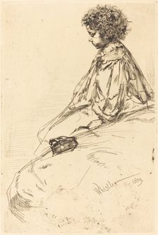 Bibi Lalouette, 1859. Creator: James Abbott McNeill Whistler