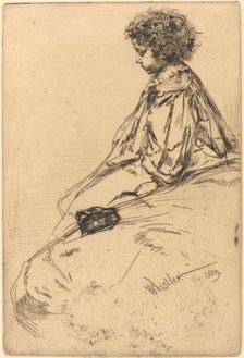 Bibi Lalouette, 1859. Creator: James Abbott McNeill Whistler
