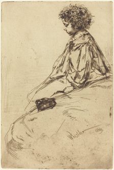 Bibi Lalouette, 1859. Creator: James Abbott McNeill Whistler