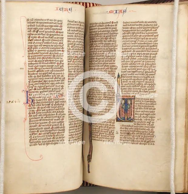 Bible, ca. 1235. Creator: Unknown.