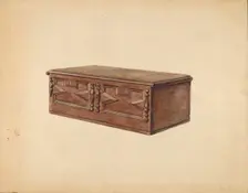 Bible Box, c. 1936. Creator: Bernard Gussow