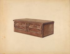 Bible Box, c. 1936. Creator: Bernard Gussow