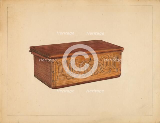 Bible Box, c. 1936. Creator: Bernard Gussow.