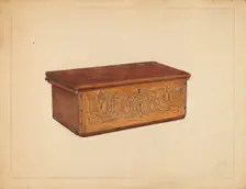 Bible Box, c. 1936. Creator: Bernard Gussow