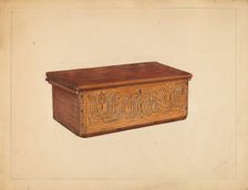 Bible Box, c. 1936. Creator: Bernard Gussow