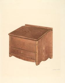 Bible Box, c. 1938. Creator: Alfred Koehn