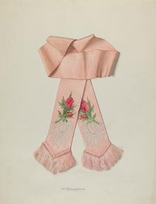 Bible Book Marker, 1941. Creator: Carl Buergerniss