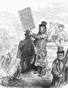 Bible Hawker 1872. Creator: Gustave Doré