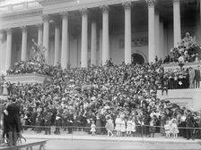 Bible Society Open Air Meeting, East Front of The Capitol, 1917. Creator: Harris & Ewing