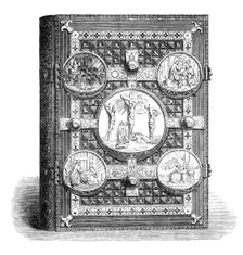 Bible presented to the Princess of Wales by Sunday-school children, 1868. Creator: Unknown