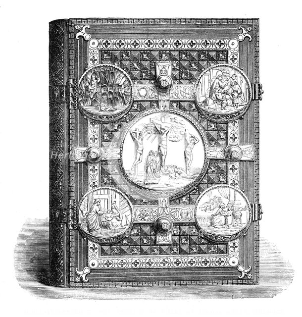 Bible presented to the Princess of Wales by Sunday-school children, 1868. Creator: Unknown.