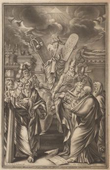 Biblia Ectypa (Pictorial Bible), 1695. Creators: Johann Christoph Weigel, Elias Christoph Heiss, Johann Jakob von Sandrart