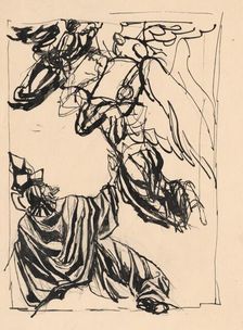 Biblical scene, 1940-1944. Creator: Ján Novák