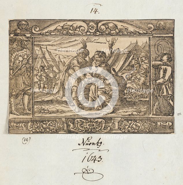 Biblical Scene (Jacob and Esau [?]), c1643. Creator: Unknown.