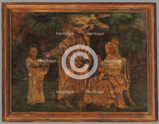Biblický výjav (Bible scene), 1601-1700. Creator: Unknown.