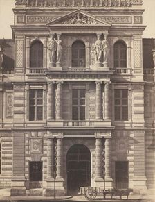 Bibliothèque Imperiale du Louvre, 1856-1857. Creator: Edouard Baldus