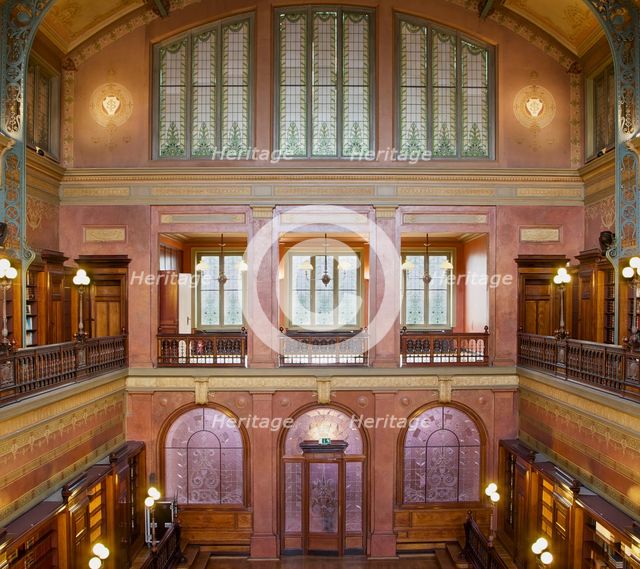 Bibliotheque Solvay, 137 Rue Belliard, (1902), c2014-2017. Artist: Alan John Ainsworth.