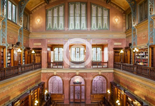 Bibliotheque Solvay, 137 Rue Belliard, (1902), c2014-2017. Artist: Alan John Ainsworth.