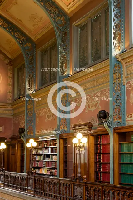Bibliotheque Solvay, 137 Rue Belliard, (1902), c2014-2017. Artist: Alan John Ainsworth.